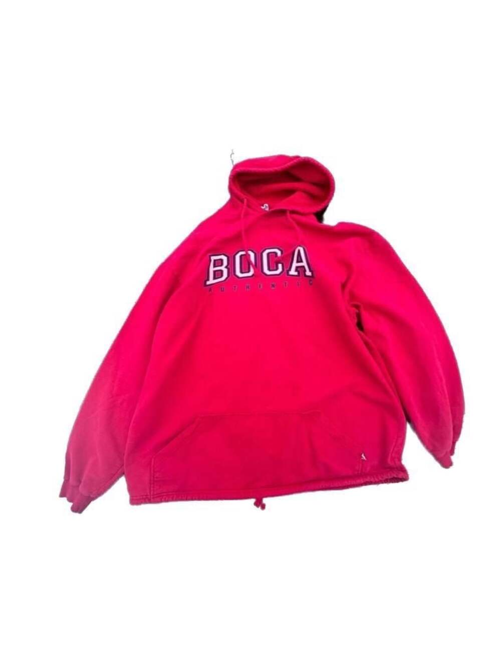 Vintage 1990s Boca Authentic Low Pocket Hoodie 90s Hoodie made in Canada